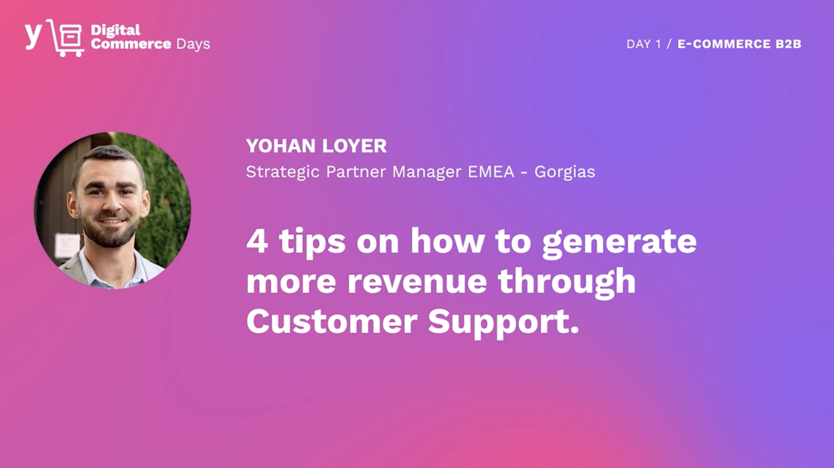 Video on four tips for generate more revenue through customer support