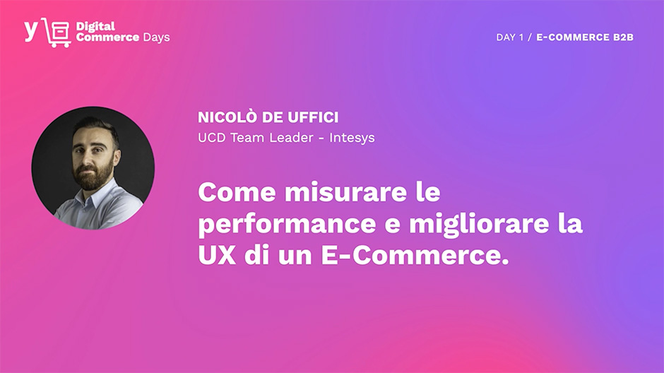 Video su come misurare le performance e migliorare la user experience di un e-commerce