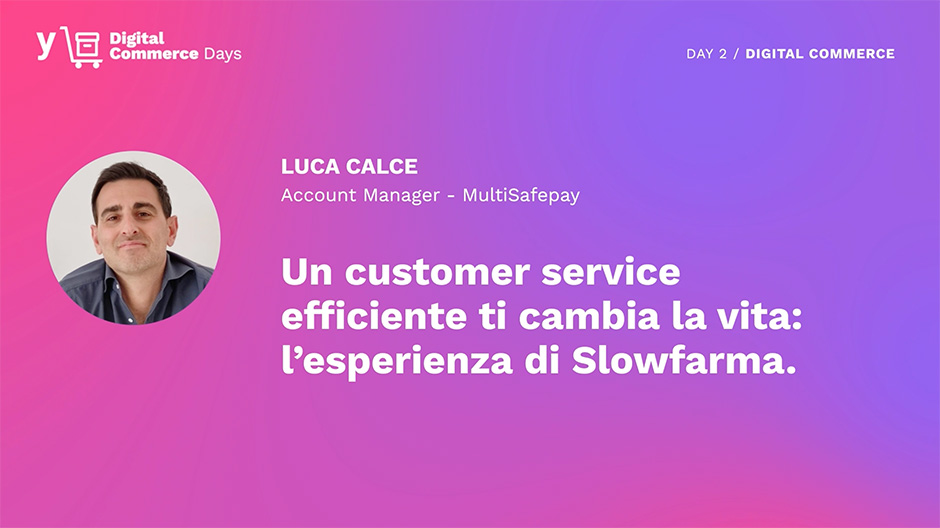 Video su come un customer service efficiente cambia la vita: l'esperienza di Slowfarma.