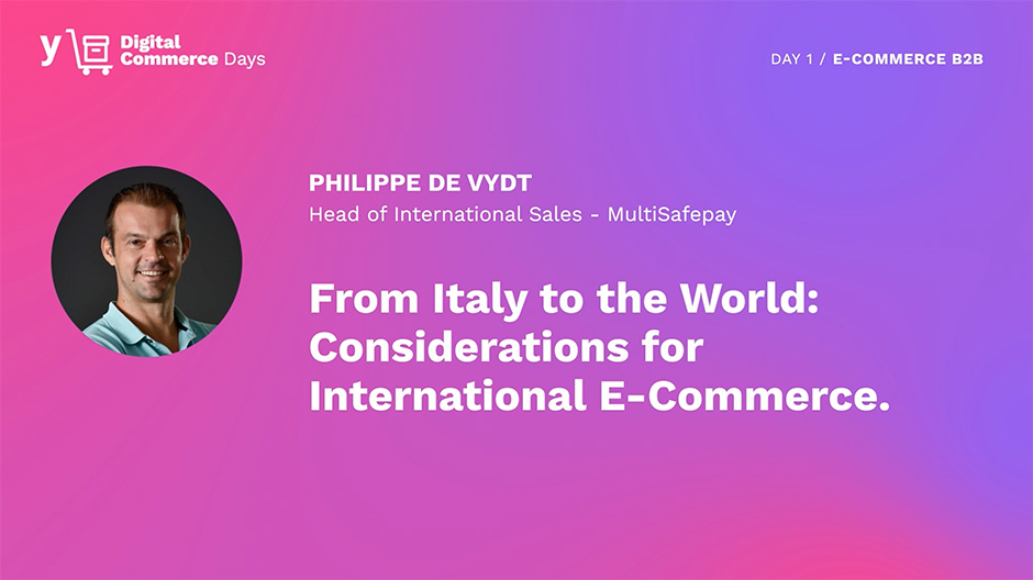 Video on how expand business from Italy to the World: considerations for international e-commerce
