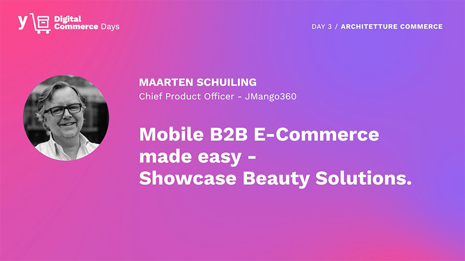 Video of the showcase Beauty Solutions with an easy method mobile e-commerce business-to-business