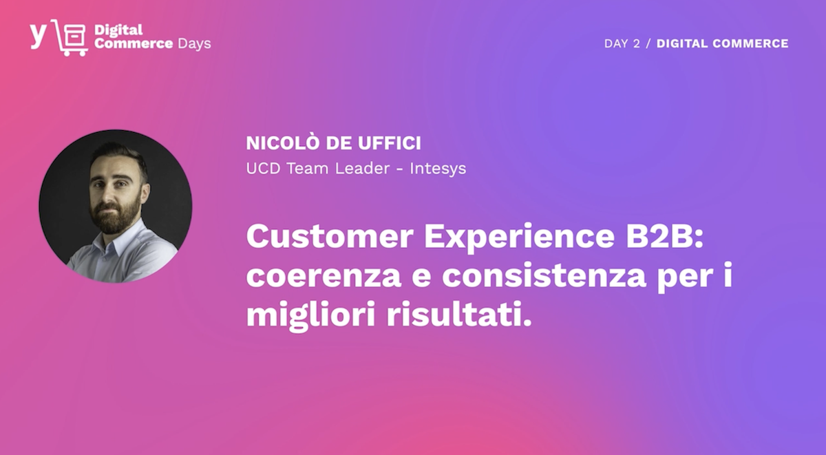 Video sulla customer experience business-to-business: coerenza e consistenza per i migliori risultati