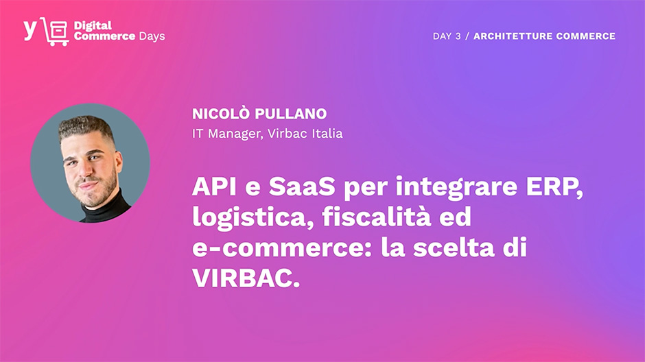 Video sulle application programming interface e sui software as a service per integrare l'enterprise resource planning, la logistica, la fiscalità e l'e-commerce: la scelta di Virbac